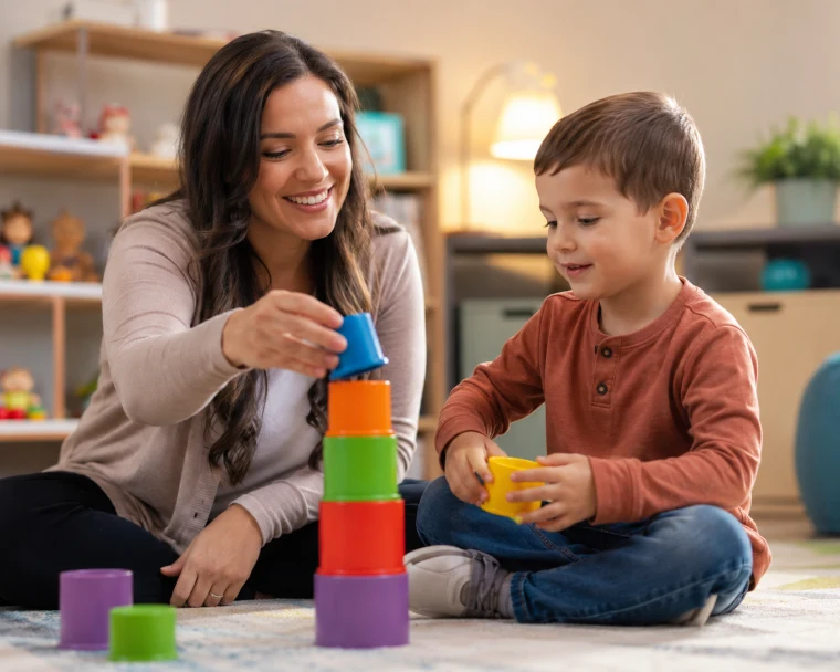 Guided play routines activity