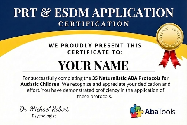 Certificado de Aplicacao PRT & ESDM